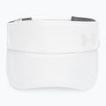 Women's running visor Under Armour Launch white/black/distant gray 2