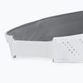 Women's running visor Under Armour Launch white/black/distant gray 4