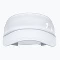 Women's running visor Under Armour Launch white/black/distant gray