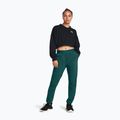 Under Armour Sport High Rise Woven hydro teal/white women's training trousers 2