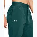 Under Armour Sport High Rise Woven hydro teal/white women's training trousers 4