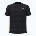 Men's training T-shirt Under Armour Tech Textured black/white