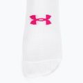 Under Armour Essential Nv Mid Crew 3P white/white/astro pink women's training socks 3