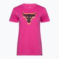 Under Armour Project Underground Core T astro pink/black women's training t-shirt