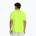 Men's Under Armour Tech Textured high vis training t-shirt yellow/black 2