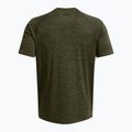 Men's training shirt Under Armour Tech Textured marine od green/black 2