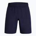 Men's training shorts Under Armour Tech Woven Wordmark midnight navy/white