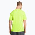 Men's Under Armour Tech Vent Geode high vis yellow/black training t-shirt 2