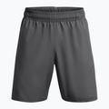 Men's training shorts Under Armour Woven Wordmark castlerock/white 5
