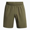 Men's training shorts Under Armour Tech Woven Wordmark marine od green/black