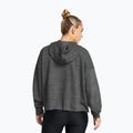 Under Armour women's training sweatshirt Rival Terry OS Hoodie castlerock full heather/black 2