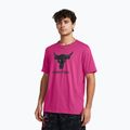 Under Armour Project Rock Payoff Graphic men's training t-shirt astro pink/downpour gray