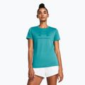 Under Armour Tech BL HD circuit teal/coastal teal women's training t-shirt