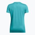 Under Armour Tech BL HD circuit teal/coastal teal women's training t-shirt 4
