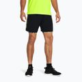 Men's Under Armour Woven Wdmk training shorts black/high-vis yellow