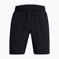 Men's Under Armour Woven Wdmk training shorts black/high-vis yellow 5