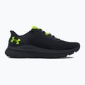 Under Armour Hovr Turbulence 2 men's running shoes black/black/high vis yellow 8