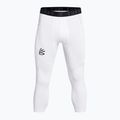 Under Armour Curry Brand 3/4 white/white/black men's training leggings