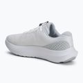 Men's running shoes Under Armour Charged Surge 4 white/halo gray/black 3