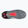 Under Armour men's training shoes TriBase Reign 6 gray void/pitch gray/rush red 5