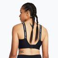 Training bra Under Armour Infinity High 2.0 black/white 2