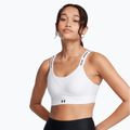 Training bra Under Armour Infinity High 2.0 white/black