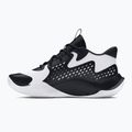 Under Armour Jet' 23 black/white/black basketball shoes 10