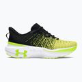 Under Armour Infinite Elite women's running shoes black/sonic yellow/high vis yellow 8