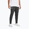 Men's trousers Under Armour Rival Terry Jogger castlerock light heather/onyx white