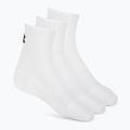 Socks Under Armour Training Cotton Quarter 3 pairs white/white/black