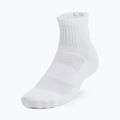 Socks Under Armour Training Cotton Quarter 3 pairs white/white/black 5