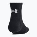 Socks Under Armour Training Cotton Quarter 3 pairs black/black/white 7