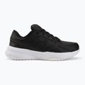 Men's training shoes Under Armour Edge Leather black/black/white 2
