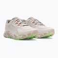 Under Armour Charged Bandit Trail 3 women's running shoes gray matter/white clay/aero orange 10