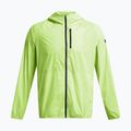 Under Armour Launch Lightweight morph green/tetra gray/black men's running jacket 3