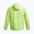 Under Armour Launch Lightweight morph green/tetra gray/black men's running jacket 4