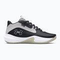 Under Armour Lockdown 7 black/silt/distant gray basketball shoes 2