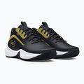 Under Armour Lockdown 7 basketball shoes black/black/metallic gold