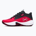 Under Armour GS Lockdown 7 red/black/white children's basketball shoes 9