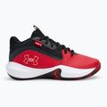 Under Armour GS Lockdown 7 red/black/white children's basketball shoes 2