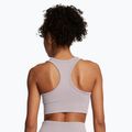 Under Armour Vanish Seamless Mid Branded tetra gray/white training bra 2