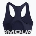 Under Armour HG Authentics Mid Branded midnight navy/white training bra 5