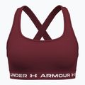 Under Armour Crossback Mid cardinal/cardinal training bra