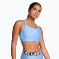 Under Armour HeatGear Armour High horizon blue/white training bra