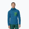 Men's Patagonia R1 Air Full-Zip vessel blue trekking sweatshirt