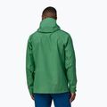 Men's Patagonia Triolet gather green rain jacket 3