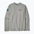 Men's Patagonia Lightweight Unity Fitz Wildrise Crew sweatshirt salt grey