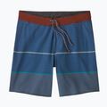 Men's Patagonia Hydropeak Boardshorts olivas stripe/utility blue 3