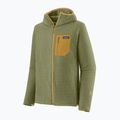 Men's Patagonia R1 Air Full-Zip trekking sweatshirt buckhorn green