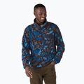 Patagonia men's trekking sweatshirt LW Synch Snap-T P/O across oceans/pitch blue